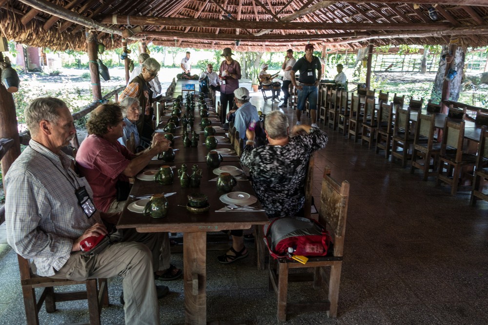 Lunch at the ranch.<br />Nov. 4, 2016 -Rancho King, Camag�ey, Cuba.