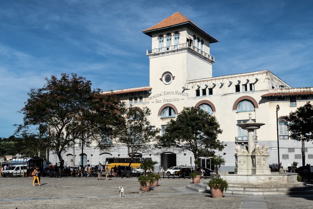 Sierra Maestra Train Station.<br />Nov. 10, 2016 - San Francisco Square, Havana, Cuba.